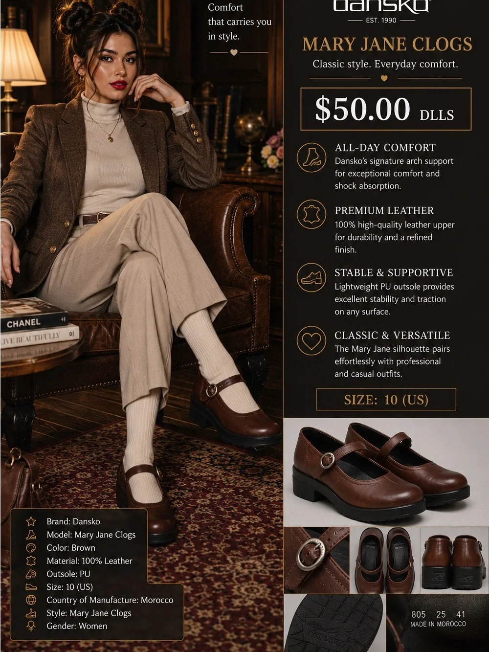 Dansko classic mary